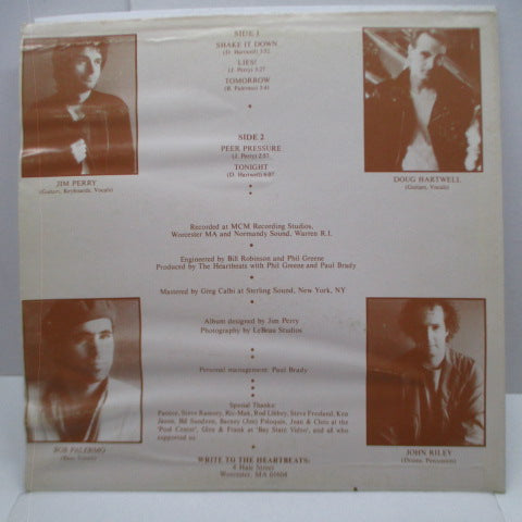HEARTBEATS, THE (ザ ・ハートビーツ)  - Shake It Down (US Orig.12")