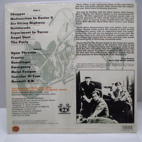 DAVIE ALLAN & THE ARROWS (デイヴィ・アラン&ジ・アロウズ)  - Fuzz Fest (US Orig.LP)