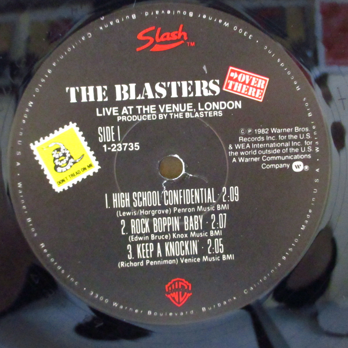 BLASTERS (ブラスターズ)  - Over There : LIve At Venue London (US Orig.LP)