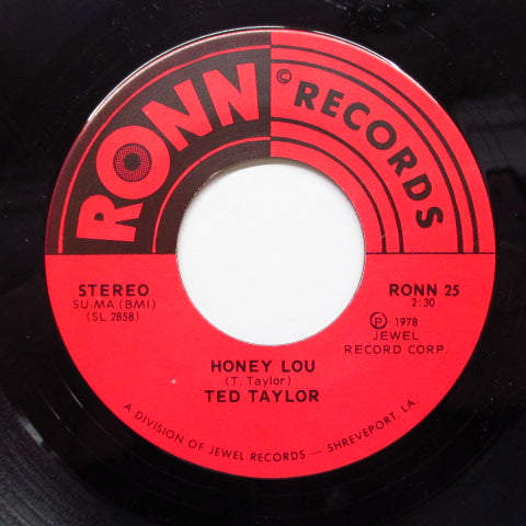 TED TAYLOR (テッド・テイラー)  - Honey Lou (80's Reissue)