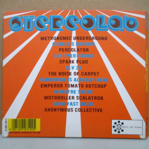 STEREOLAB (ステレオラブ) - Emperor Tomato Ketchup (UK オリジナル CD/3面見開きカードジャケ) '96年4thアルバム