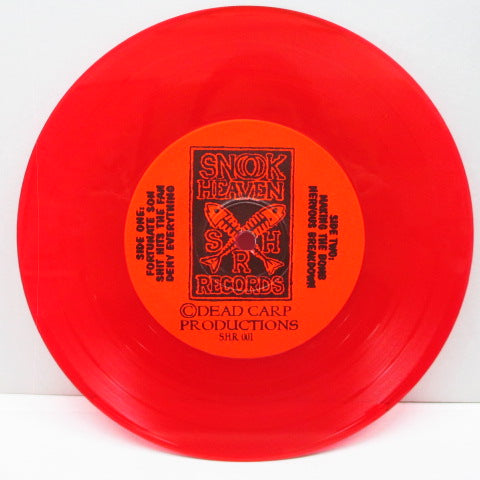 CIRCLE JERKS (サークル・ジャークス)  - The Unfortunate Son (German 限定「レッドヴァイナル」7"/マット紙二つ折りジャケ) 音質良好ライブ！