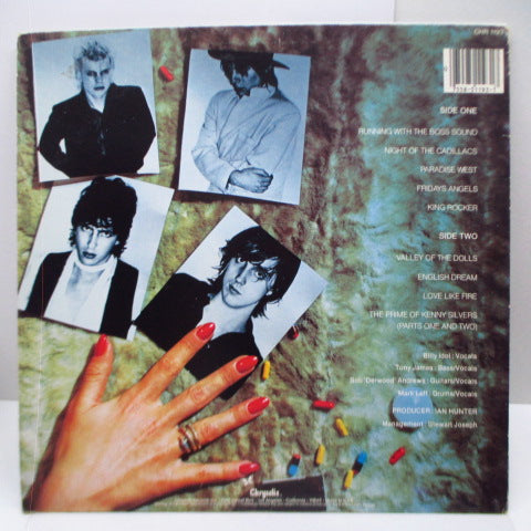 GENERATION X (ジェネレーション X)- Valley Of The Dolls (US オリジナル「白/青ラベ」LP/CHR 1193)  '79年セカンドアルバム！