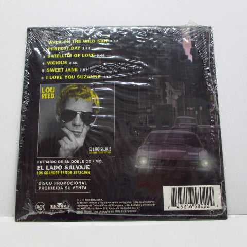 LOU REED (ルー・リード) - El Lado Salvaje - Los Grandes Exitos 1972-1986 (SPAIN PROMO)