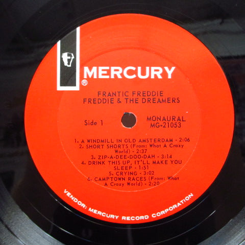 FREDDIE AND THE DREAMERS (フレディー&ザ・ドリマーズ)   - Frantic Freddie (US Orig.Mono LP)