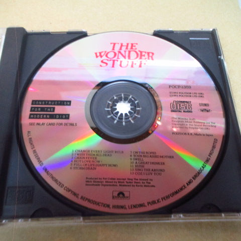 WONDER STUFF, THE (ザ・ワンダー・スタッフ)  - Construction For The Modern Idiot (Japan オリジナル CD/帯欠)
