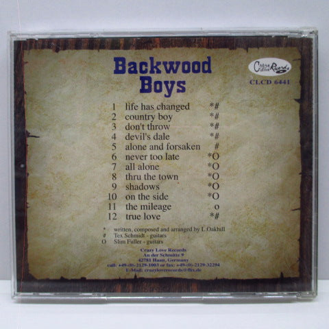 BACKWOOD BOYS (バックウッド・ボーイズ) - S.T. (German オリジナル CD)
