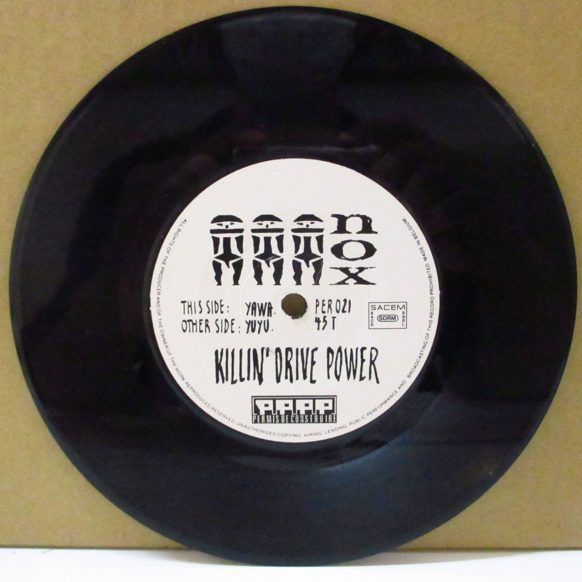 NOX (ノックス)  - Yawa / Yuyu (France プロモ 7")