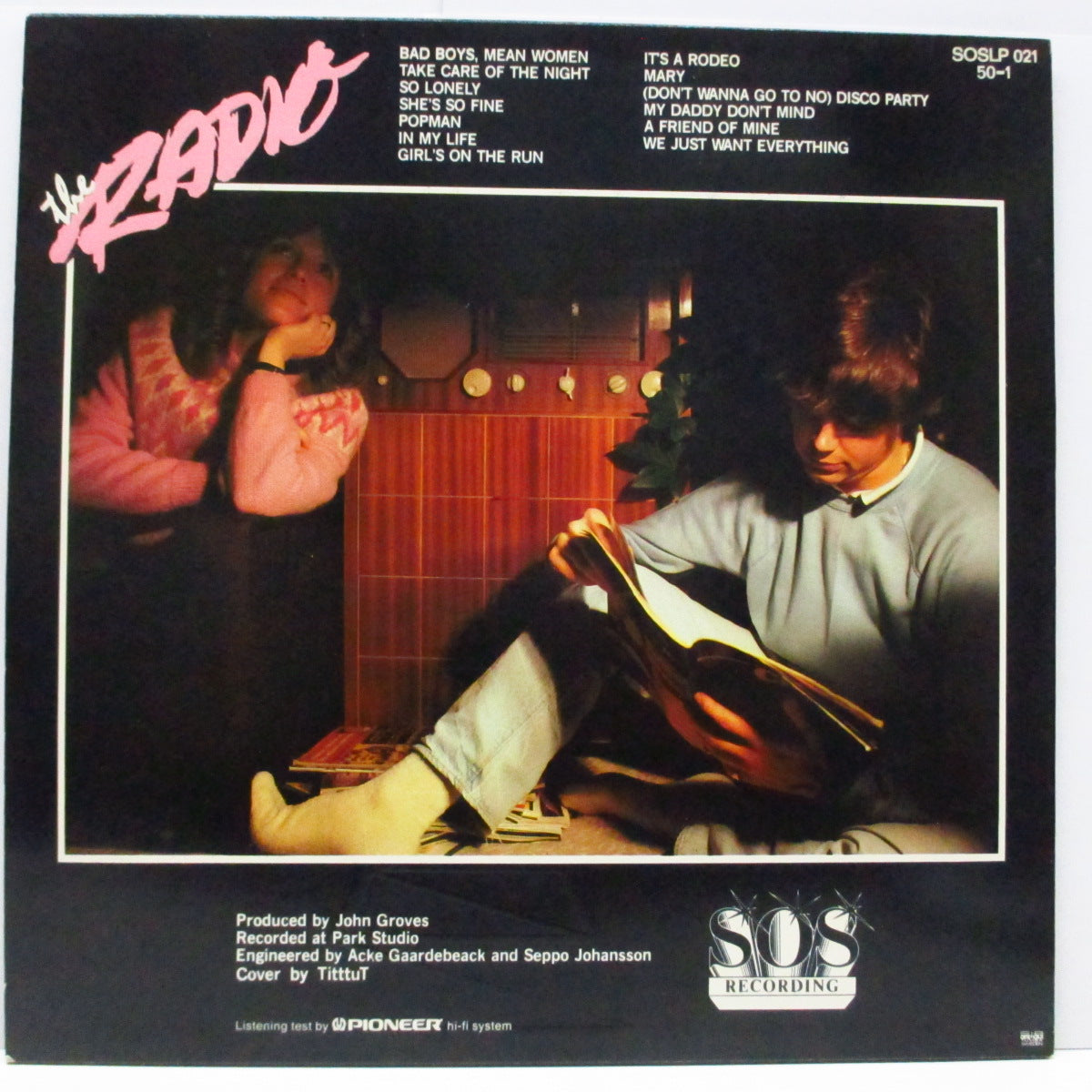 RADIO, THE (ザ・レディオ)  - Radiowave (Sweden オリジナル LP+インナー/エンボス・スリーブ)