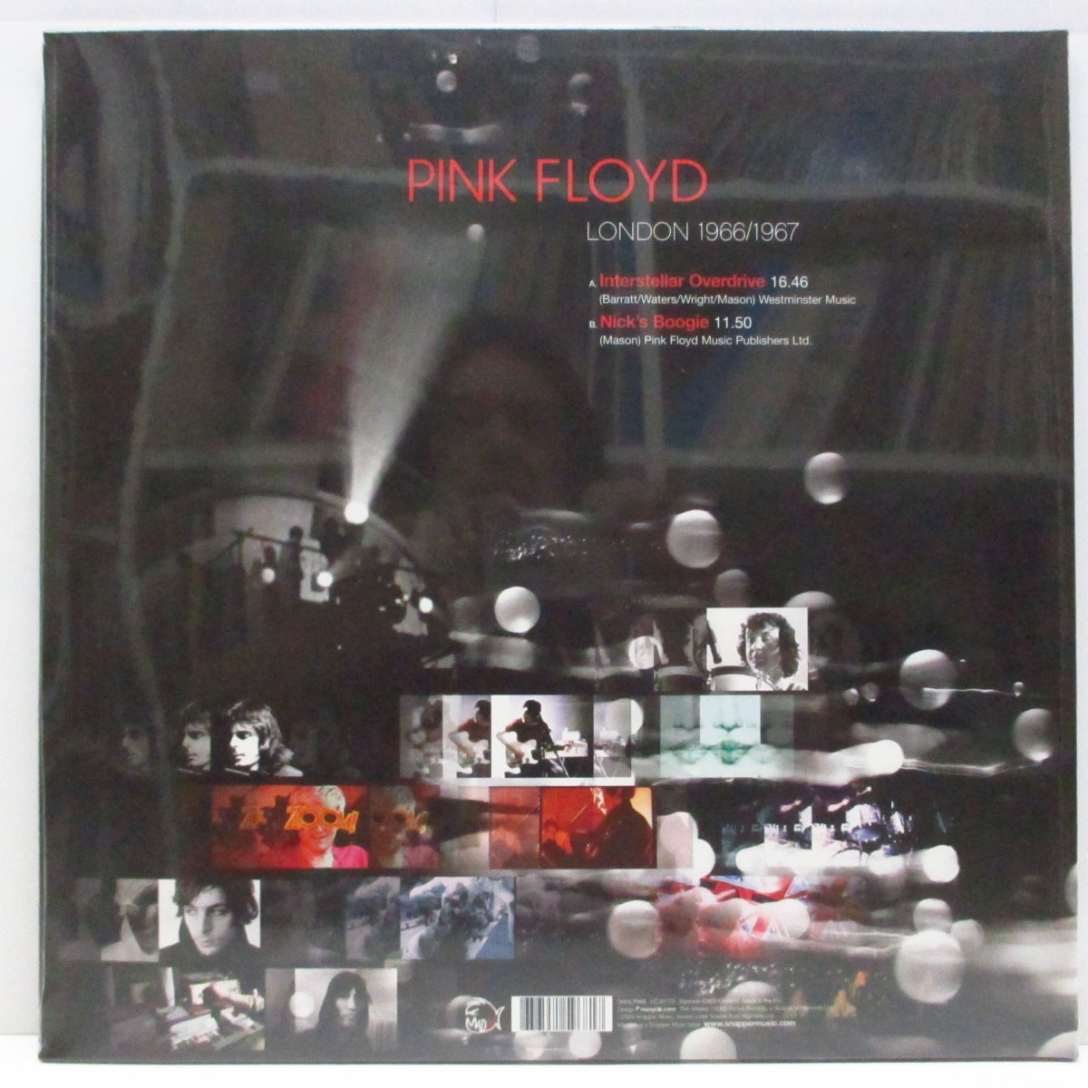 PINK FLOYD (ピンク・フロイド)  - London 1966/1967 (EU '14 Re Black Vinyl 12"/Stickered GS-New)