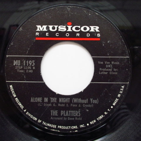 PLATTERS  (ザ・プラターズ)   - Devri / Alone In The Night (Without You)