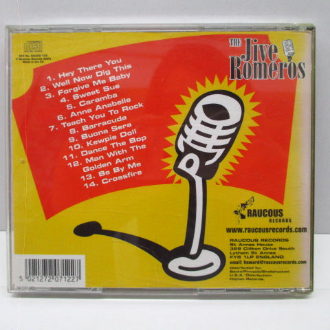 JIVE ROMEROS, THE (ザ・ジャイヴ・ロメロズ) - Come Rock With Us  (UK オリジナル CD)