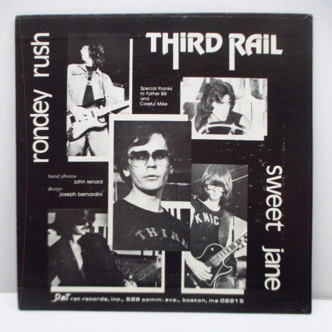 THIRD RAIL (サード・レイル) - Rondey Rush (US オリジナル 7"+光沢固紙ジャケ) 初期ボストン・パンク！
