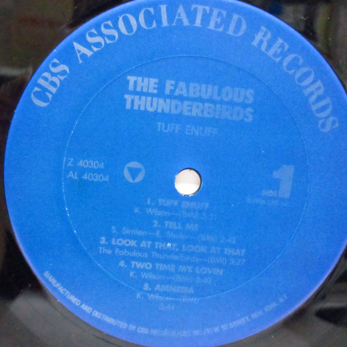FABULOUS THUNDERBIRDS, THE (ザ・ファビュラス・サンダーバーズ)  - Tuff Enuff (US Orig.LP+Inner)
