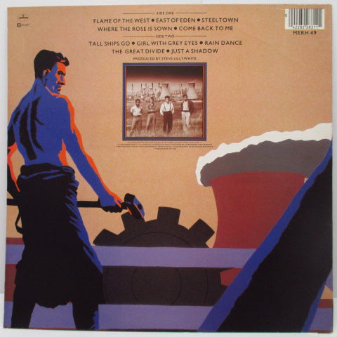 BIG COUNTRY - Steeltown (UK Orig.LP+Inner)