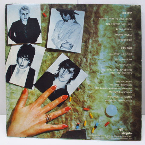 GENERATION X (ジェネレーション X) - Valley Of The Dolls (UK オリジナル LP+インナー) '79年セカンドアルバム！