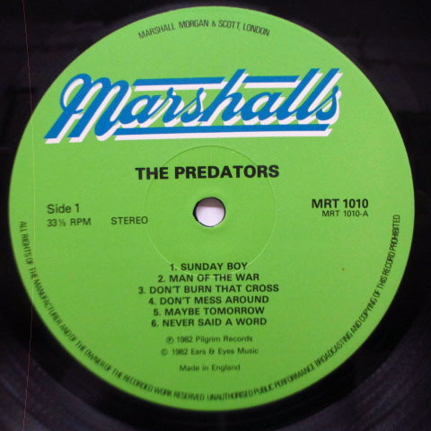 PREDATORS, THE (Predators)- S.T. [1st] (UK Original LP) Christian Rock Group in Manchester! (Copy)