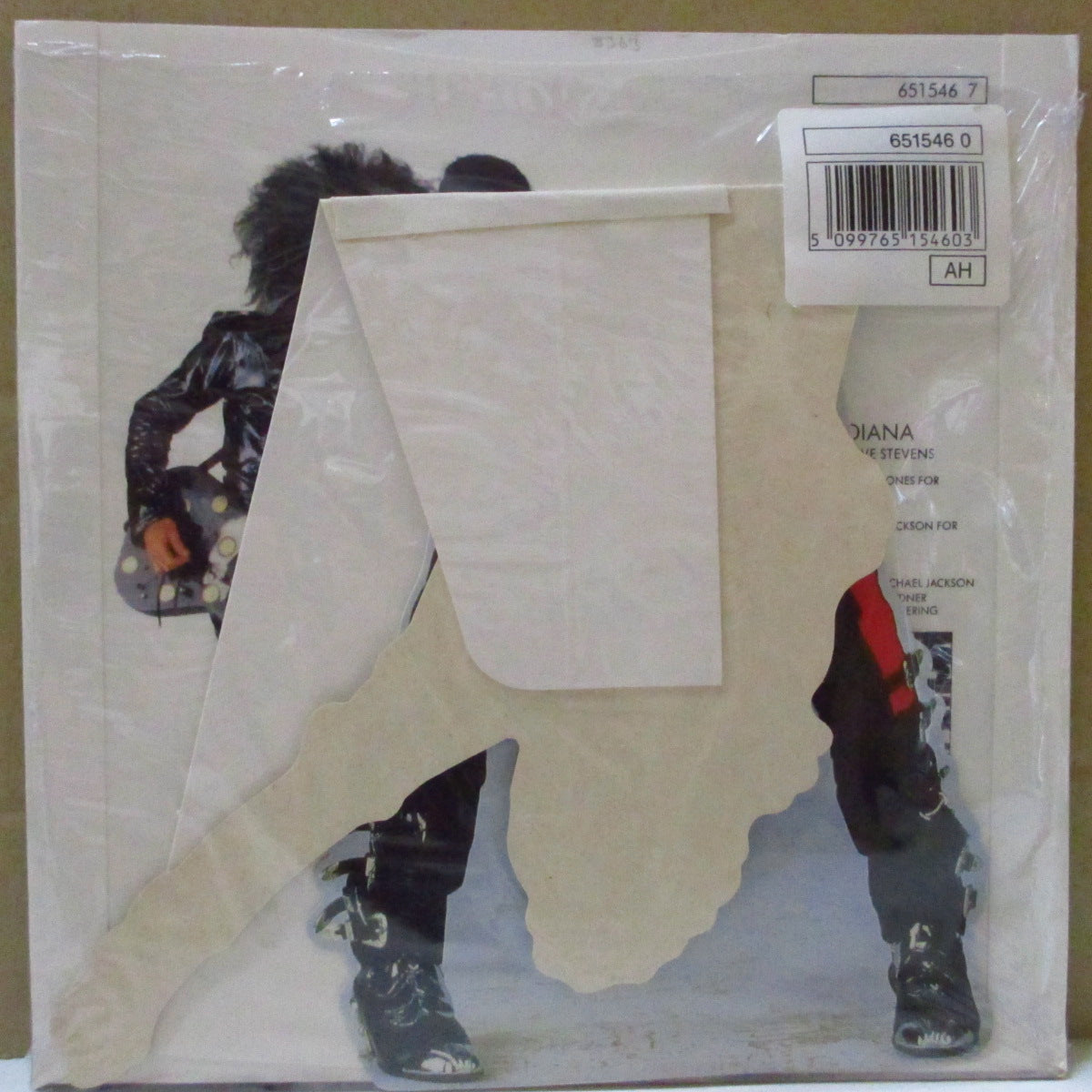 MICHAEL JACKSON (マイケル・ジャクソン)  - Dirty Diana (UK オリジナル「紙ラベ」7"+限定紙製スタンドアップ・フィギュア/光沢固紙ジャケ)