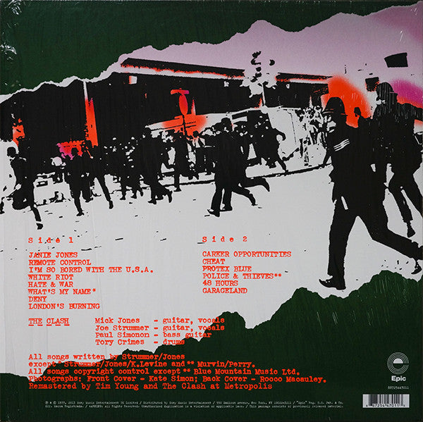CLASH, THE (ザ・クラッシュ)  - S.T. (US Ltd.Reissue 180g LP / New)