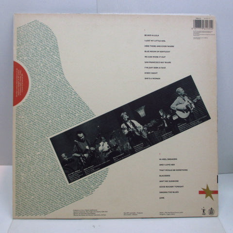 PAUL McCARTNEY (ポール・マッカートニー）- Unplugged : The Official Bootleg (EU 限定ナンバリング入り LP) '91年1月25日、ロンドンのライムハウス・スタジオ録音 !