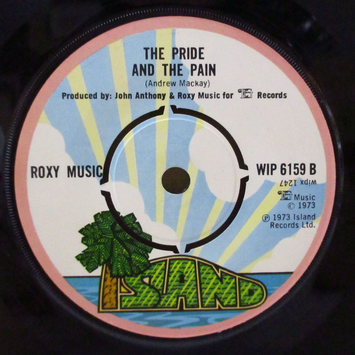 ROXY MUSIC (ロキシー・ミュージック)  - Pyjamarama (UK オリジナル 7"+ダイカットスリーブ)