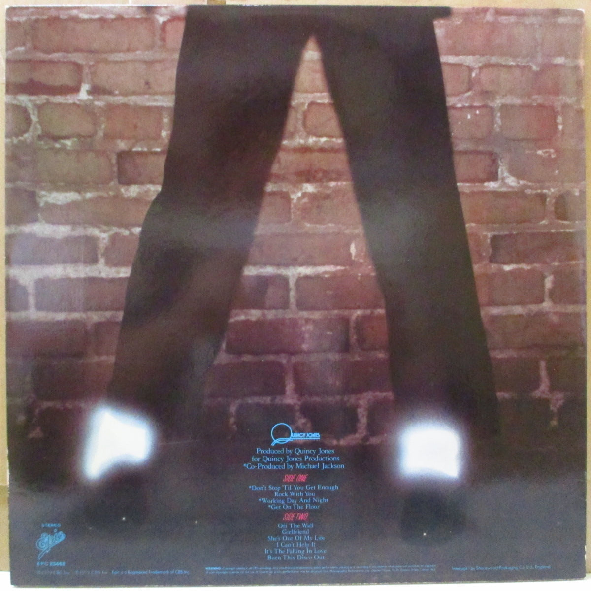 MICHAEL JACKSON (マイケル・ジャクソン)  - Off The Wall (UK オリジナル LP+ピクチャー 7"/円形ステッカー付光沢見開きジャケ)
