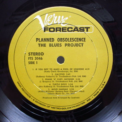 BLUES PROJECT (ブルース・プロジェクト)  - Planned Obsolescence (US Orig.Stereo LP)