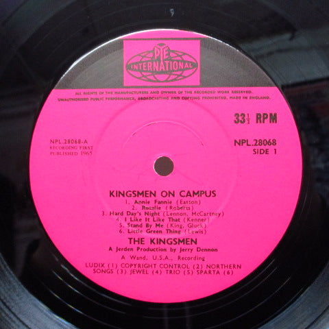 KINGSMEN (キングスメン)  - On Campus (UK Orig.Mono)