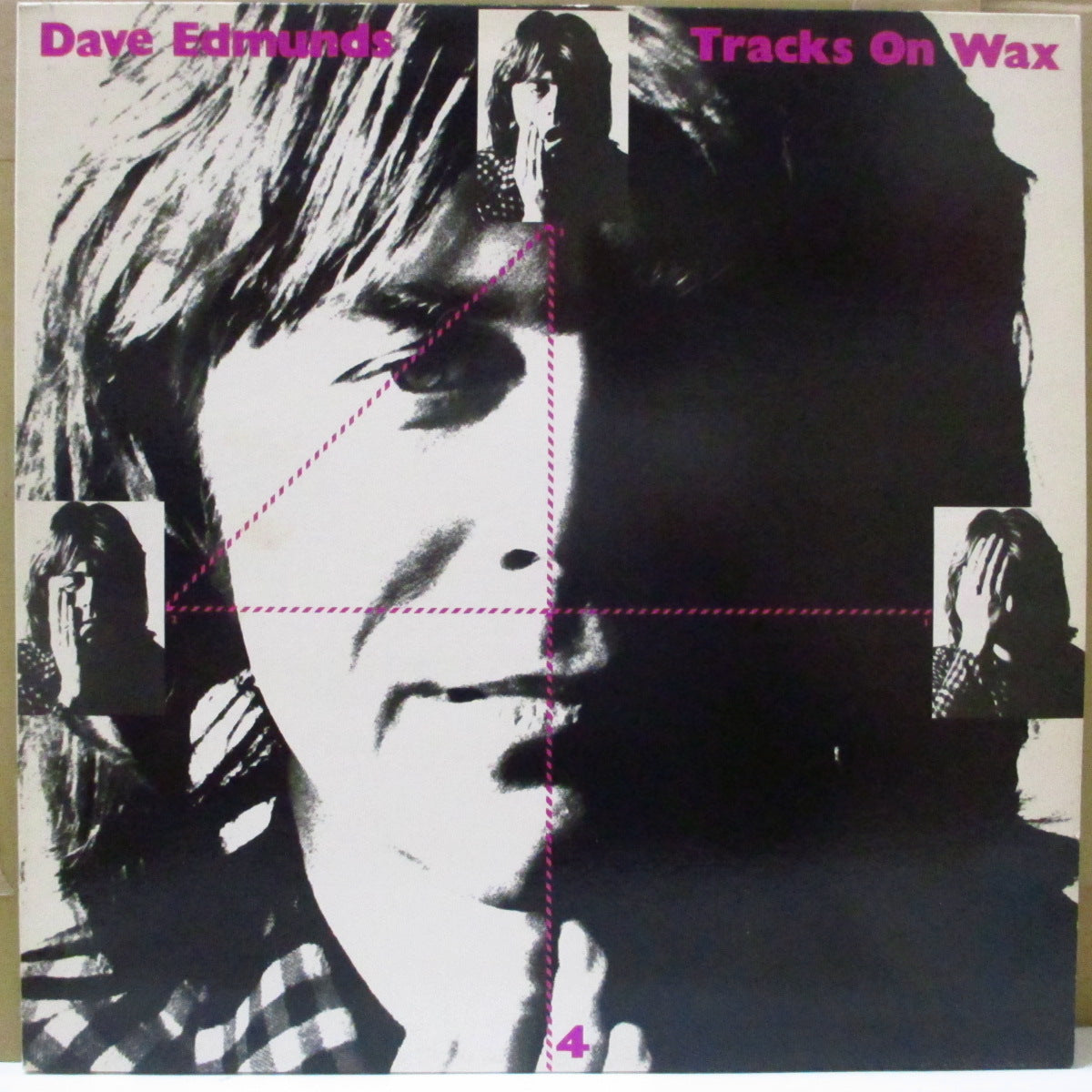 DAVE EDMUNDS (デイブ・エドモンズ)  - Tracks On Wax 4 (UK オリジナル LP/背ジャケ「黒文字」印刷)