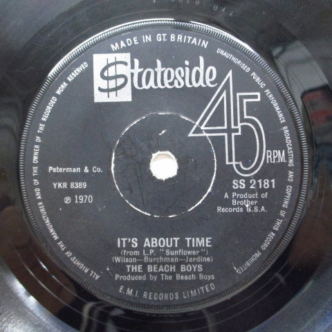 BEACH BOYS (ビーチ・ボーイズ ) - Tears In The Morning (UK Orig.)