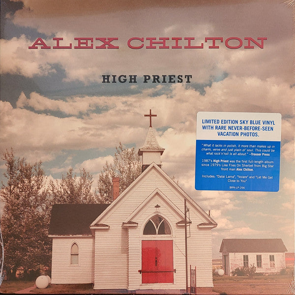 ALEX CHILTON (アレックス・チルトン)  - High Priest (US 限定復刻再発「スカイブルーヴァイナル LP/New) '87年名作ソロ・サード・アルバム