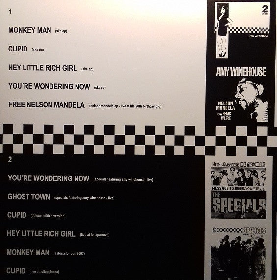 AMY WINEHOUSE (エイミー・ワインハウス)  - The Ska Collection (EU 限定リリース・ブラックヴァイナル LP/NEW-2SOUL-100) スカ楽曲コンピレーション