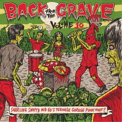 V.A. (米60sガレージ名作シリーズコンピ) - Back From The Grave Vol.10 (ドイツ CRYPT社 再発 LP-見開きジャケ/New)