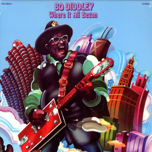 BO DIDDLEY (ボ・ディドリー)  - Where It All Began (US 限定復刻再発 LP/New) '72年FUNK怪作第3弾アルバム！