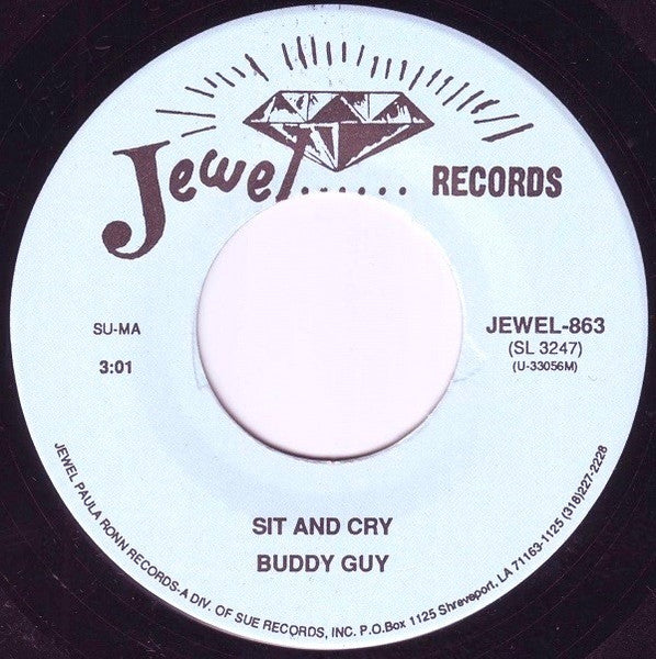 BUDDY GUY (バディ・ガイ)  - Try To Quit You Baby / Sit And Cry (US '92 限定再発 7"/廃盤 New)