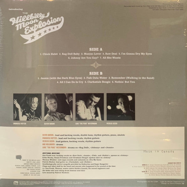 HILLBILLY MOON EXPLOSION, THE (ザ・ヒルビリー・ムーン・エクスプロージョン)  - Introducing The Hillbilly Moon Explosion (US 限定復刻再発ピンクヴァイナル LP/NEW)
