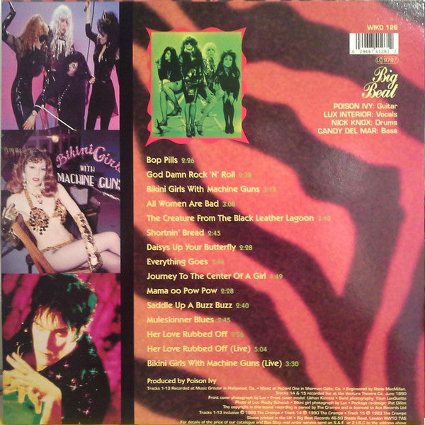 CRAMPS (クランプス)  - Stay Sick! (UK 限定復刻ボーナス入り再発 LP/New) ’90年名作フル4作目アルバム
