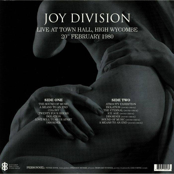 JOY DIVISION (ジョイ・ディヴィジョン)  - Live At Town Hall, High Wycombe 20th February 1980 (EU 限定リリース LP/NEW)