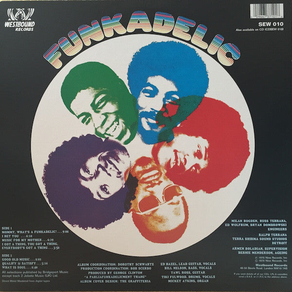 FUNKADELIC  (ファンカデリック)  - Funkadelic [1st Album] UK 限定復刻再発 LP/New)