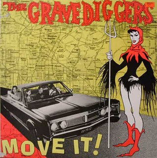 GRAVEDIGGERS (グレイヴディガーズ)  - Move It ! (ドイツ限定再発 LP-新装見開きジャケ/New) CRYPT社発掘の米PUNK＋サイコビリーバンド、ビリー・チャイルディッシュのプロデュースに'89年唯一アルバム！