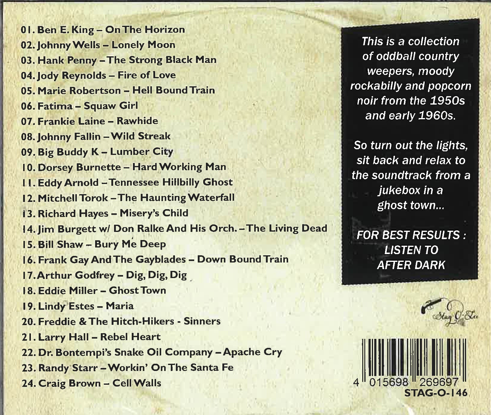 V.A. (50's & 60's 西部劇イメージ編)  - Gunsmoke Vol.3 & 4 (German CD/New)