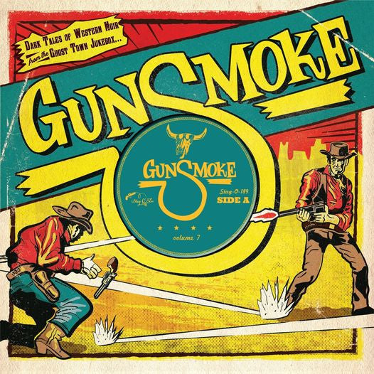 V.A. (50's & 60's 西部劇イメージ編)  - Gunsmoke Vol.7  (German 限定10インチ LP/New)