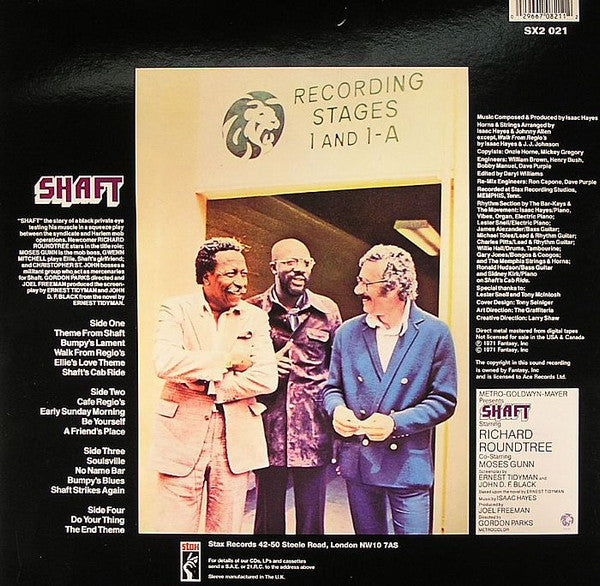 ISAAC HAYES (アイザック・ヘイズ)  - [O.S.T.] Shaft (UK Ltd.Remastered Reissue 2xLP/New)