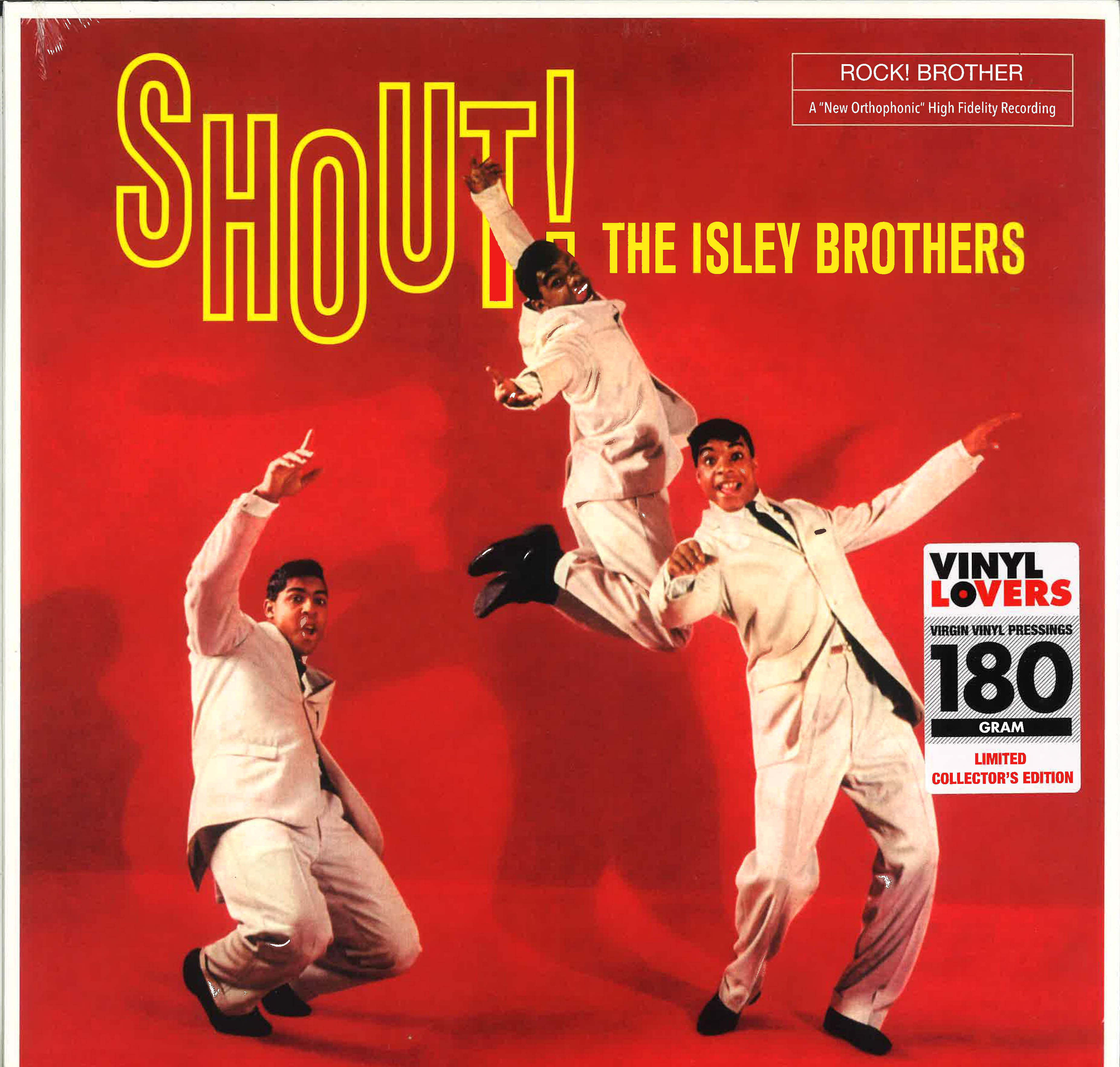 ISLEY BROTHERS (アイズレー・ブラザーズ)  - Shout! (EU 限定ボーナス入り再発 180g LP/New)