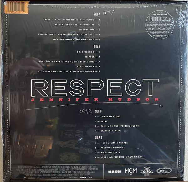 JENNIFER HUDSON (ジェニファー・ハドソン)  - (O.S.T) Respect (US Limited 2xLP/New)
