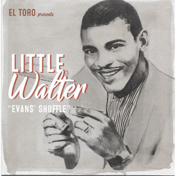 LITTLE WALTER (リトル・ウォルター)  - Evan’s Shuffle +3 (Spain 限定ジャケ付き再発4曲入り 7"EP/New) デンジャーブルース4曲！