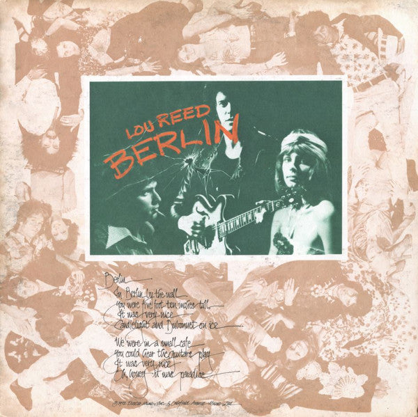 LOU REED (ルー・リード)  - Berlin (EU 限定復刻再発「ホワイト・ヴァイナル」 LP/New) '73年ロンドン録音サード・アルバム！ すでにコレクタブルな限定「白盤」！