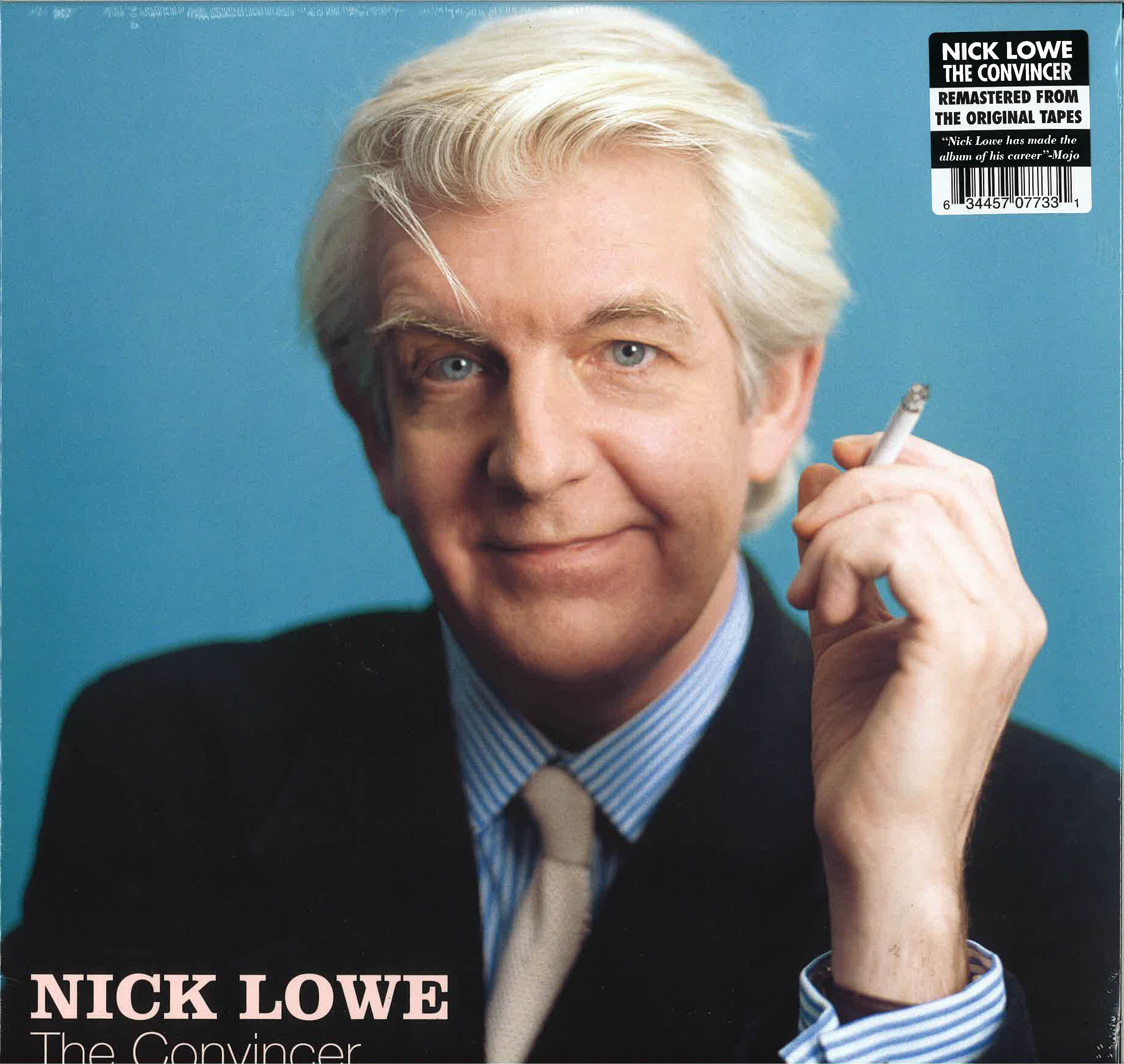 NICK LOWE (ニック・ロウ)  - The Convincer (US 限定復刻再発「リマスター」 LP/ New) '01年52歳時の名作アルバム