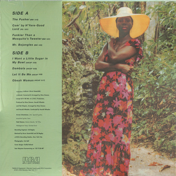 NINA SIMONE (ニーナ・シモン)  - It Is Finished (US 限定復刻再発アナログ LP/New)