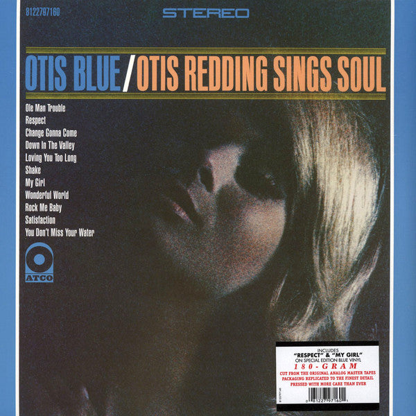 OTIS REDDING (オーティス・レディング)  - Otis Blue / Otis Redding Sings Soul (EU 限定復刻再発「ブルーVINYL」180g高音質ステレオ LP/New)